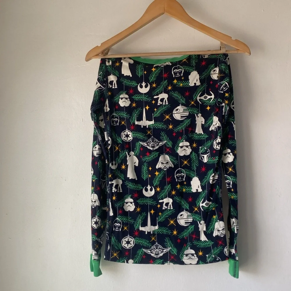 Hanna Andersson Star Wars 12 Holiday Pajama Top